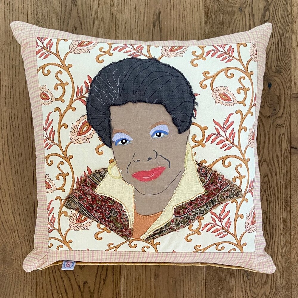 Sarah Wiley Art Maya Angelou Pillow - Picture 2 of 10